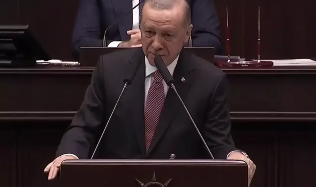 Cumhurbaşkanı Recep Tayyip Erdoğan, partisinin grup toplantısında yaptığı konuşmada İzmir