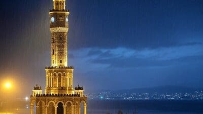  İzmir’de öğleden sonra başlayacak gök gürültülü sağanak yağışların gece