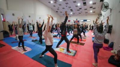 Buca Belediyesi’nin kadınlar için açtığı pilates, yoga ve zumba kursları