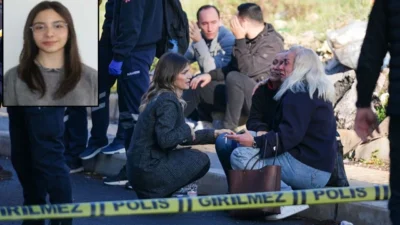 İzmir’in Buca ilçesinde, bir servis midibüsünün park halindeki akaryakıt tankerine
