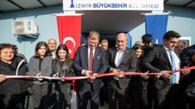 İzmir Büyükşehir Belediye Başkanı Dr. Cemil Tugay, Menemen Koyundere'de Menemen