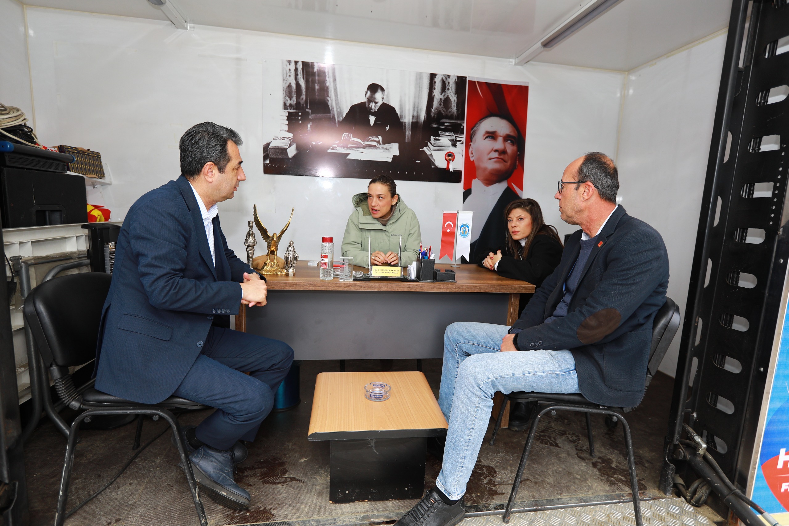Efes Selçuk Belediye Başkanı Filiz Ceritoğlu Sengel Meryem Ana Evi