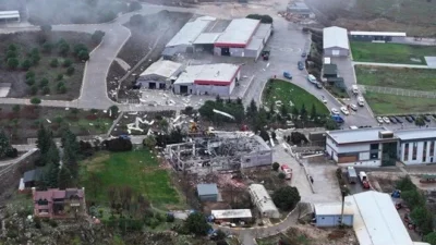 Balıkesir'in merkez Karesi ilçesindeki 11 kişinin hayatını kaybettiği mühimmat fabrikasındaki