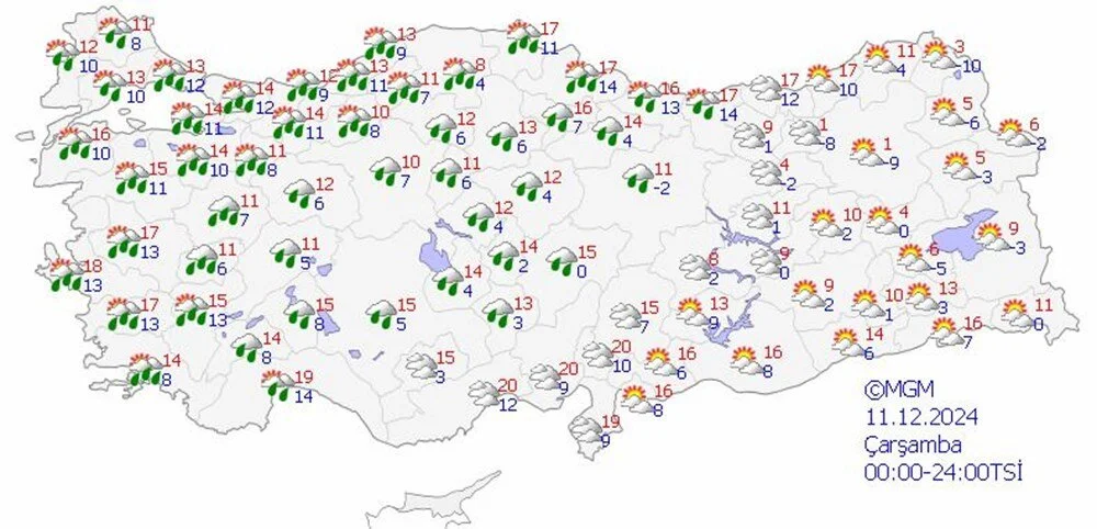 Kara kış kapıya dayandı: Sıcaklıklar 10-13 derece düşüyor, kar geri geliyor! - 8