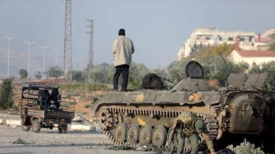 Suriye'deki durum a ilşkin açıklama yapan Katar Başbakanı es Sani,