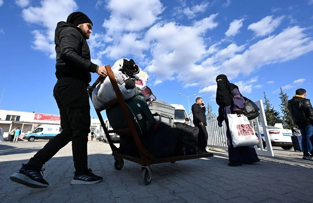 Suriyelilerin geri dönüşüne kolaylık Ticaret Bakanlığı, Suriyelilerin gönüllü geri dönüşlerini kolaylaştırmak amacıyla gümrük işlemlerine