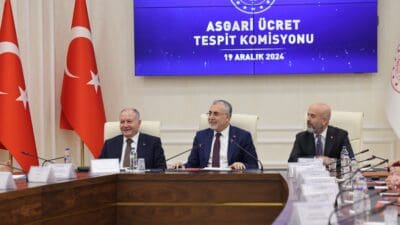 Asgari ücret pazarlığında üçüncü toplantı sona erdi.Üçüncü toplantıda da işçi