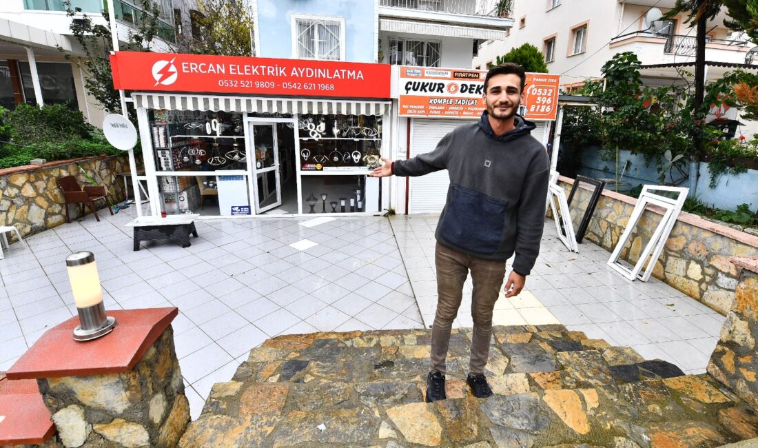 İzmir Büyükşehir Belediyesi, eylül ayında Menderes’in Özdere Mahallesi’nde yaşanan sağanak