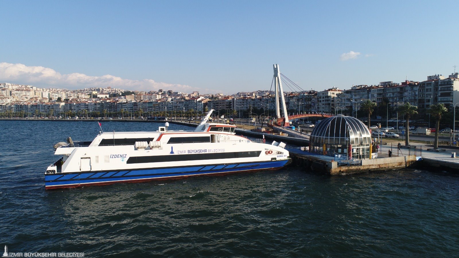 Tadilat çalışmaları için geçici olarak kapatılan Göztepe ve Karantina iskeleleri,