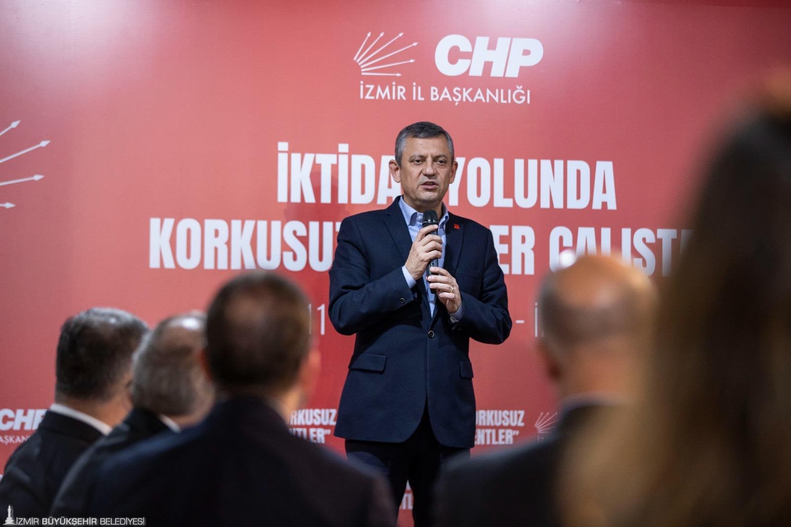 CHP Genel Başkanı Özgür Özel, “İktidar Yolunda Korkusuz Kentler Çalıştayı”nın