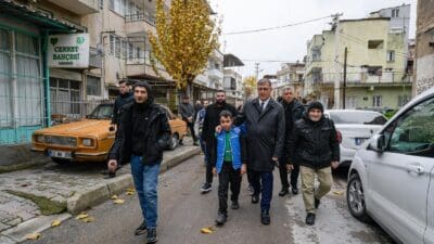 İzmir Büyükşehir Belediye Başkanı Dr. Cemil Tugay, Konak’ın Ballıkuyu semtinde