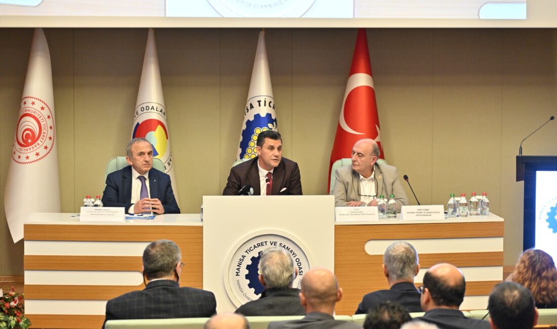 Manisa Büyükşehir Belediye Başkanı Mimar Ferdi Zeyrek, Manisa Ticaret ve