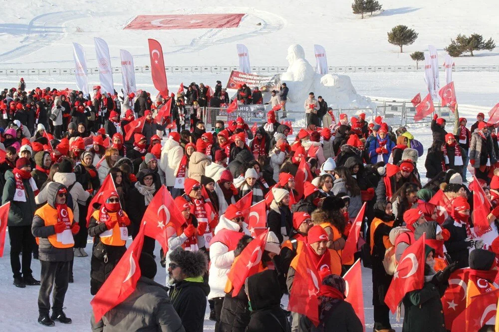 Sarıkamış şehitlerini anma yürüyüşü - 3