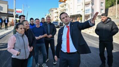 Bornova Belediyesi, Atatürk Mahallesi’ni ilçe merkezine bağlayan 513 ve 514