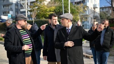 Bornova Belediyesi, Atatürk Mahallesi’ne Kıbrıs Parkı’nı kazandırıyor. Parkta KKTC’nin Kurucu