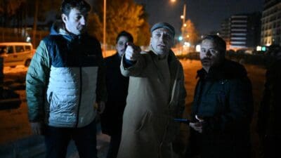 Bornova’da Okullar Yolu olarak bilinen Ord. Prof. Dr. Muhiddin Erel