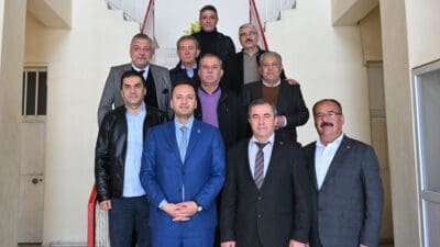 Bornova Belediye Başkanı Ömer Eşki, Pınarbaşı 5. Sanayi Sitesi’ni ziyaret