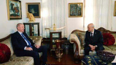 Cumhurbaşkanı Erdoğan ve MHP lideri Bahçeli, yeni yılın ilk yüz