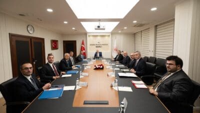Türkiye Belediyeler Birliği ve Ekrem İmamoğlu’nun liderlik ettiği heyet, Çalışma