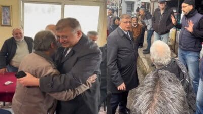 İzmir Büyükşehir Belediye Başkanı Dr. Cemil Tugay, Ballıkuyu Mahallesi'ni ziyaret