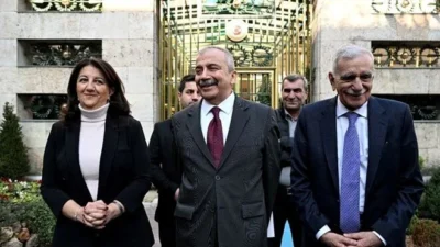 DEM Parti, İmralı ziyaretinin ardından yaptığı açıklamada, barış süreci için