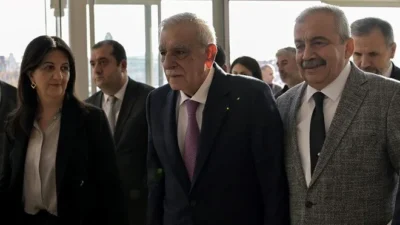 DEM Parti İmralı Heyeti, Meclis Başkanı Numan Kurtulmuş ve MHP