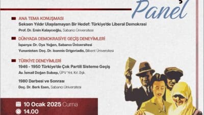 Türkiye’nin demokrasiye geçiş süreçleri ve dünya deneyimleri Bornova Belediyesi’nin ev