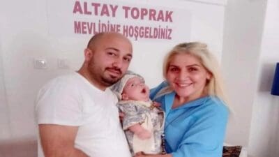 İzmir'in Konak ilçesinde böcek ilaçlaması sırasında 1 yaşındaki Altay Toprak