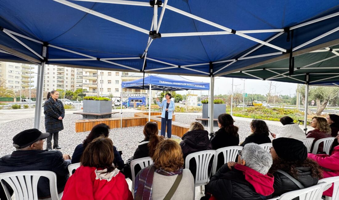 İzmir Büyükşehir Belediyesi “Sağlığı Geliştiren Parklar” projesi kapsamında parkları eğitim