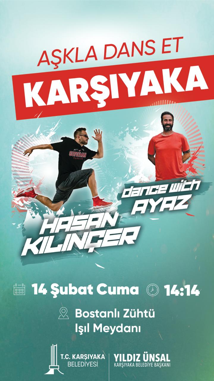 Karşıyaka Belediyesi, 14 Şubat Sevgililer Günü’nde 7’den 70’e her yaştan