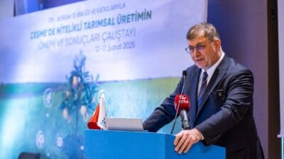 İzmir Büyükşehir Belediye Başkanı Dr. Cemil Tugay, Çeşme Belediyesi tarafından