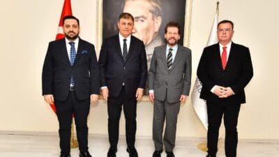 İzmir Büyükşehir Belediye Başkanı Dr. Cemil Tugay, Kuzey Makedonya Büyükelçisi