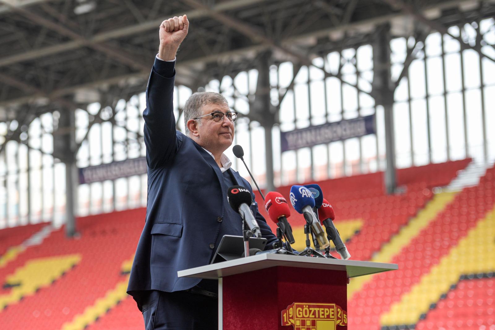 Göztepe'nin 100. yıl coşkusu başladı