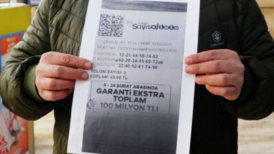 Diyarbakır’da yaşayan ve ismi açıklanmayan bir emekli, Sayısal Loto’da 5