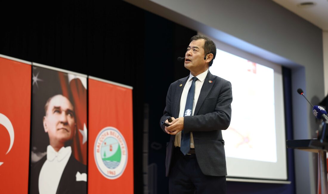 Balçova Belediyesi’nin konuğu olan Japon Mühendis Yoshinori Moriwaki, bina yapımlarında