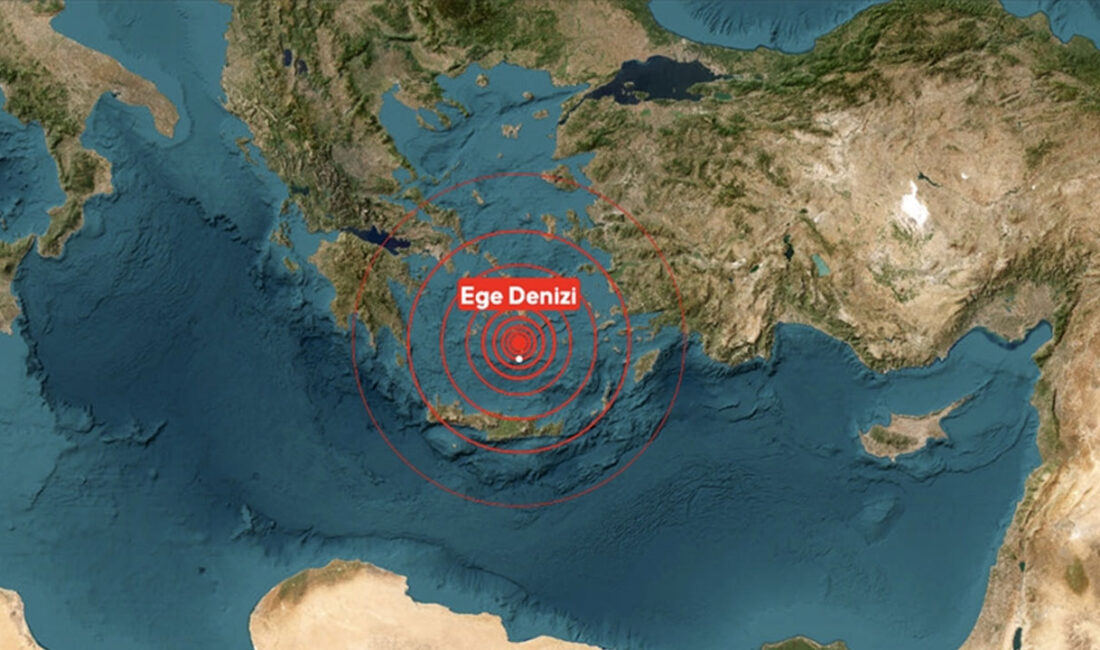 Yunanistan’ın Ege Denizi’ndeki Santorini-Amorgos bölgesinde 26 Ocak’tan bu yana 8.900’den