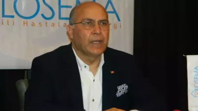 Ankara Hematoloji ve Onkoloji Derneği Başkanı Prof. Dr. Fevzi Altuntaş,
