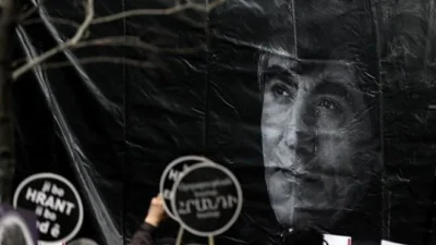 Agos Gazetesi Genel Yayın Yönetmeni Hrant Dink’in 2007 yılında öldürülmesine