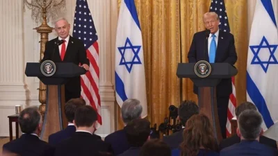 ABD Başkanı Donald Trump, Beyaz Saray'da İsrail Başbakanı Binyamin Netanyahu