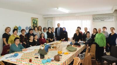 Güçlü kadın, güçlü aile anlayışıyla hizmet veren Balçova Belediyesi’nin semt