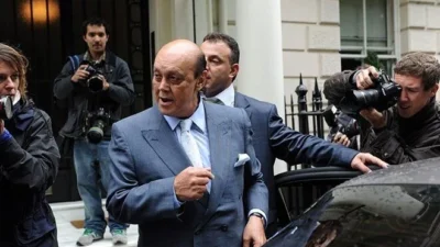 Kıbrıslı ünlü Türk iş insanı Asil Nadir, tedavi gördüğü KKTC'deki