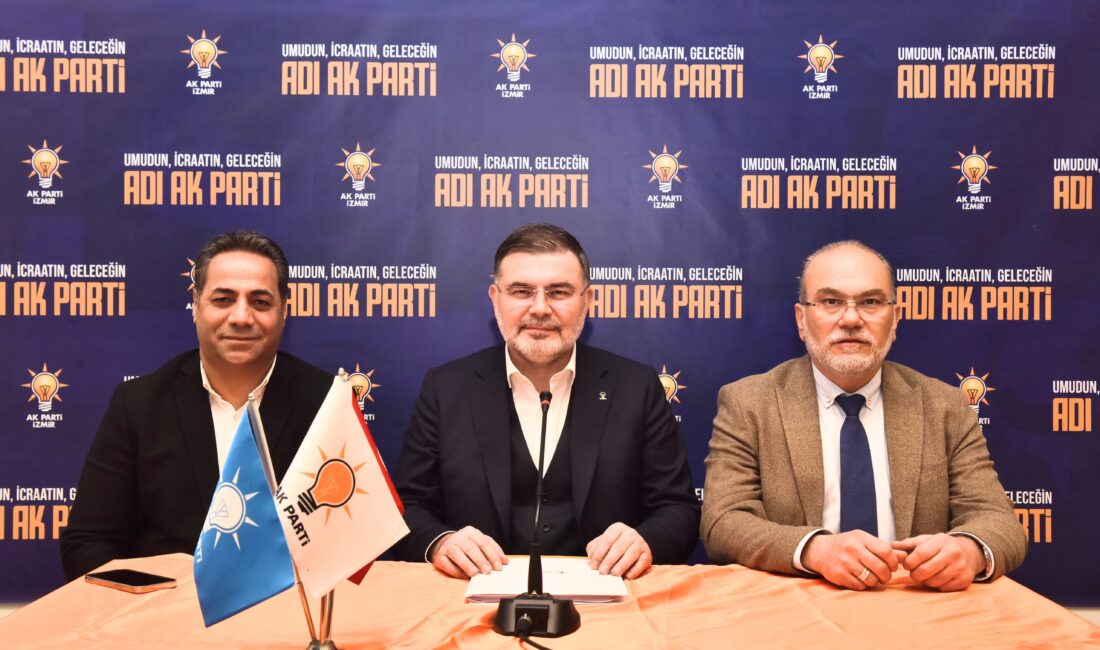 AK Parti İzmir İl Başkanı Bilal Saygılı, 23 Şubat 2025