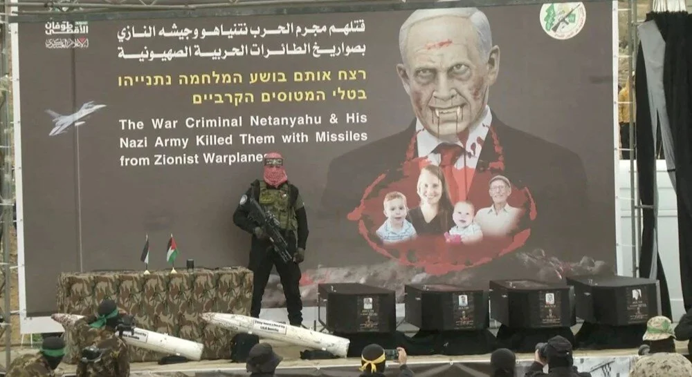 Hamas, ateşkes ve esir takası kapsamında 4 rehinenin cansız bedenini