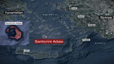 Ege Denizi, son günlerde artan sismik hareketlilikle gündemde. Yunanistan’ın ünlü