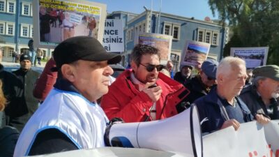 Foça'da mahkeme kararına rağmen faaliyet gösteren iki taş ocağına karşı