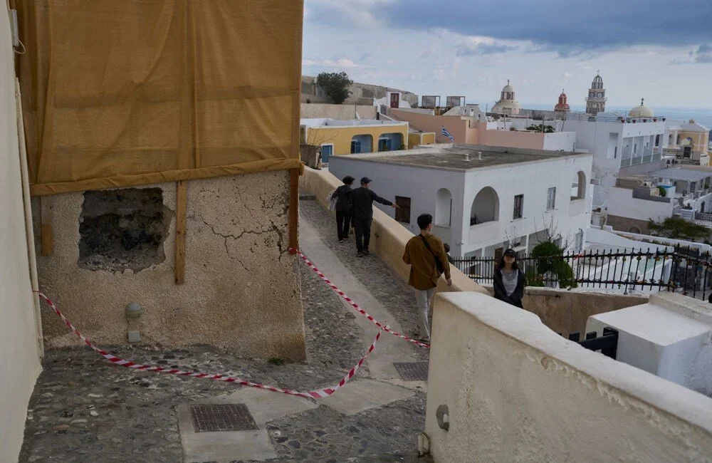 Yunanistan’ın Santorini ve Amorgos adaları arasındaki deniz bölgesinde sismik hareketlilik