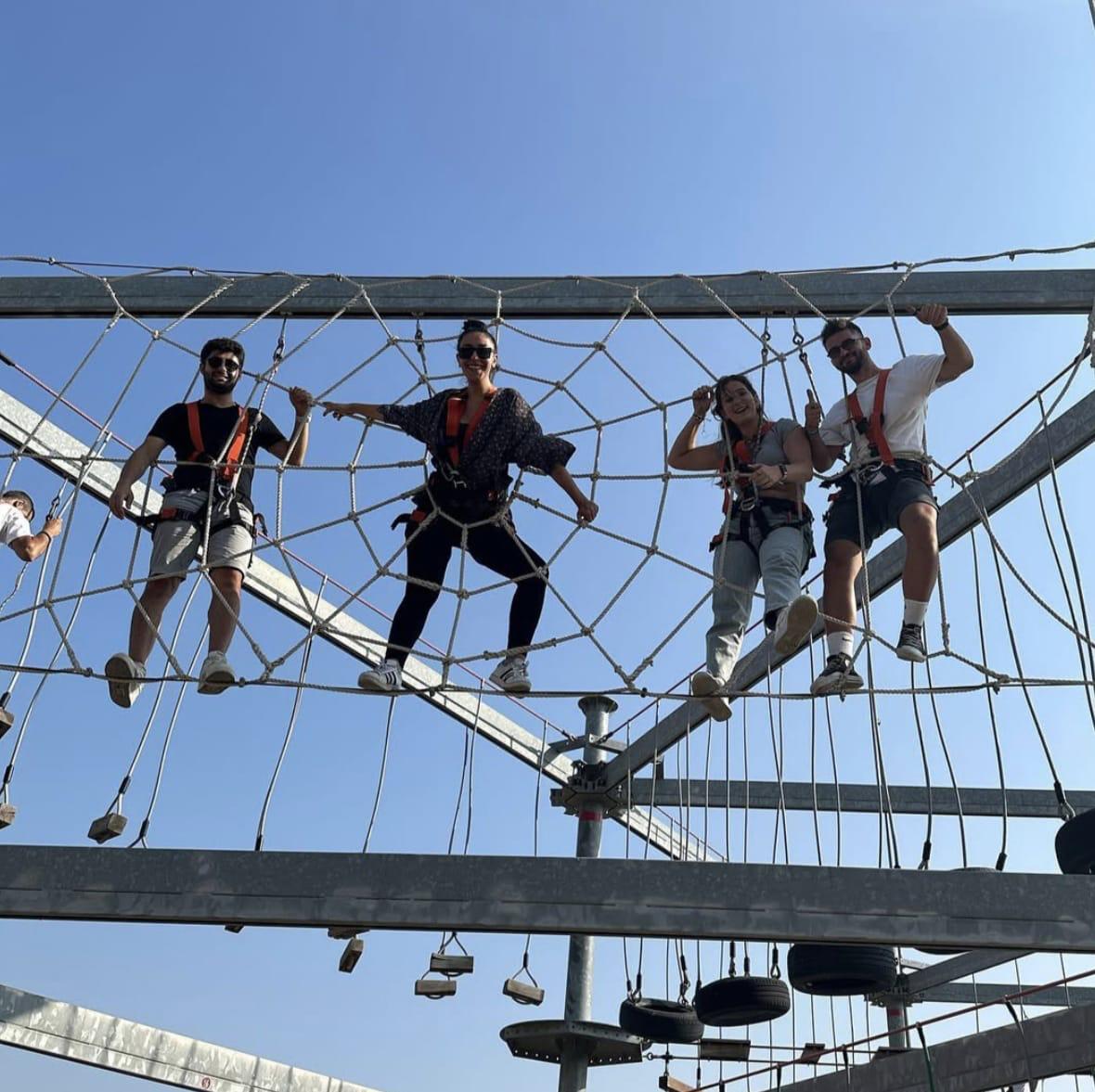 İzmir Büyükşehir Belediyesi, Bornova'da bulunan Macera Park'ta "Gençlik Parkuru" günlerini