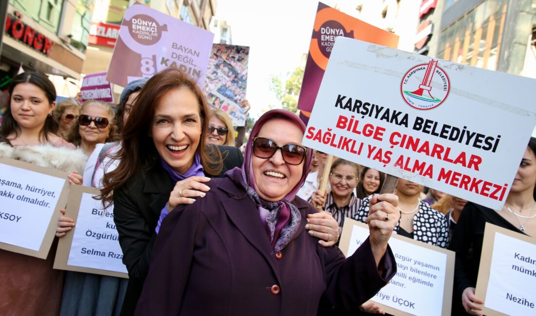 Karşıyaka Belediyesi, 17-24 Mart Yaşlılara Saygı Haftası kapsamında dolu dolu
