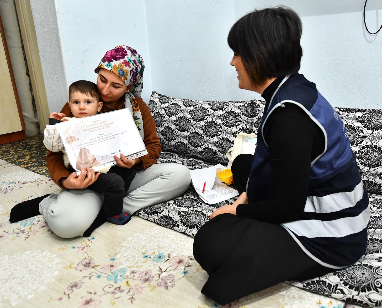 İzmir Büyükşehir Belediyesi, İzmir95 projesi ile hamilelik sürecinden başlayarak 3