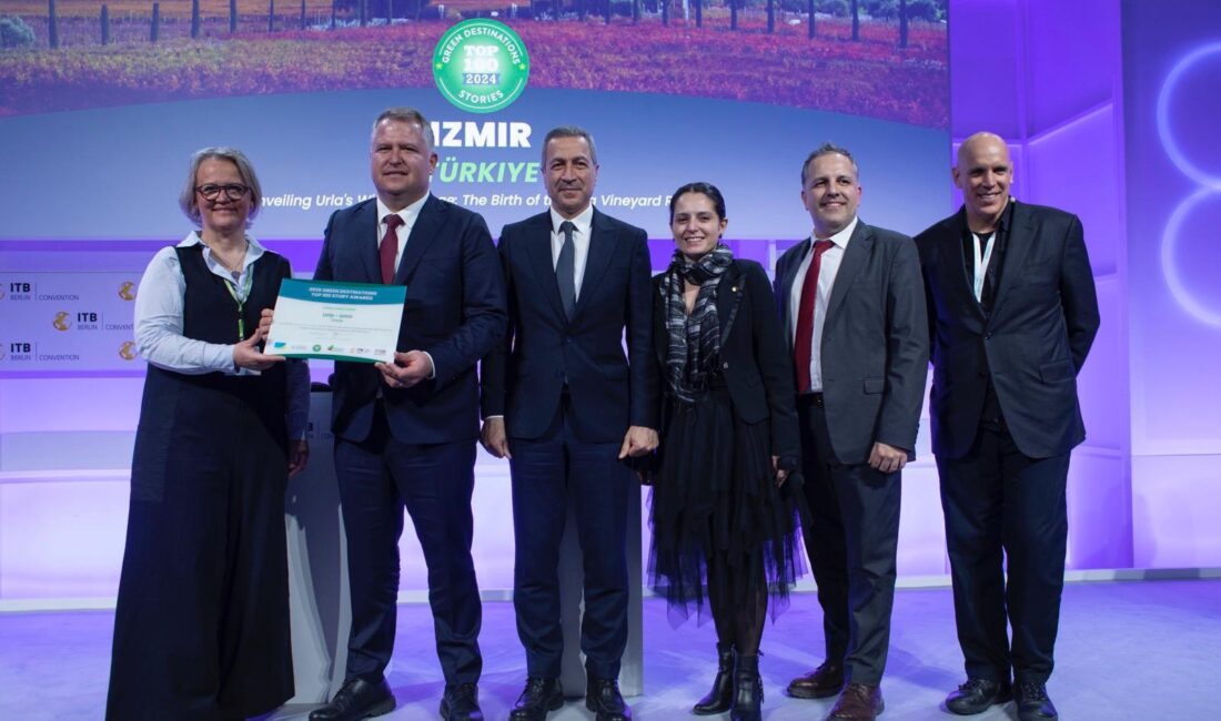 “2024 Yeşil Destinasyonlar En İyi 100 Hikaye” listesine seçilen Urla